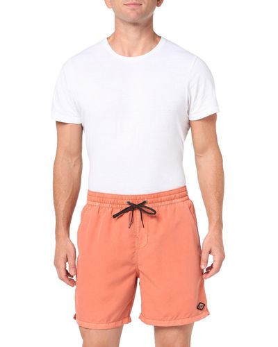 Billabong All Day Overdye Layback Boardshort Board Shorts - Orange