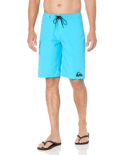 Quiksilver Standard Everyday 22 Inch Boardshort Swim Trunk Bathing Suit - Blue