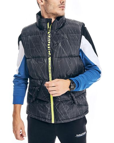 Nautica Competition Sustainably Crafted Tempasphere Vest - Gray