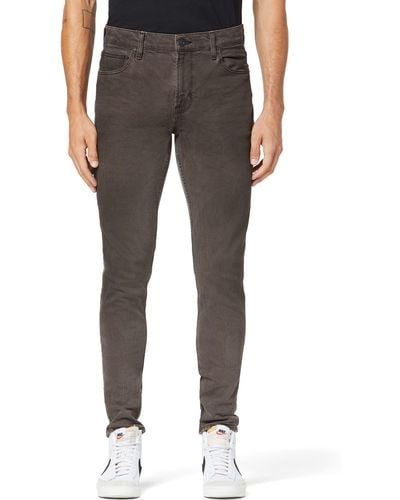 Hudson Jeans Jeans Zack Side Zip Skinny - Black