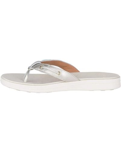 Sperry Top-Sider Adriatic Thong Skip Lace-leathers Sandal - Black
