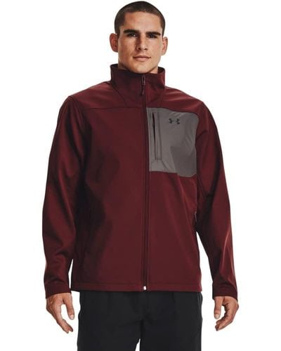 Under Armour Standard ColdGear Infrared Shield 2.0 Soft Shell, - Rot