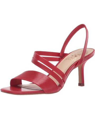 Vince Camuto Womens Heeled Sandal,razz Red