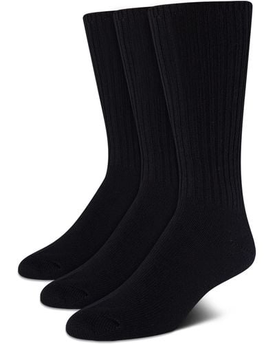 Calvin Klein 's Socks – Lightweight Cotton Crew - Black
