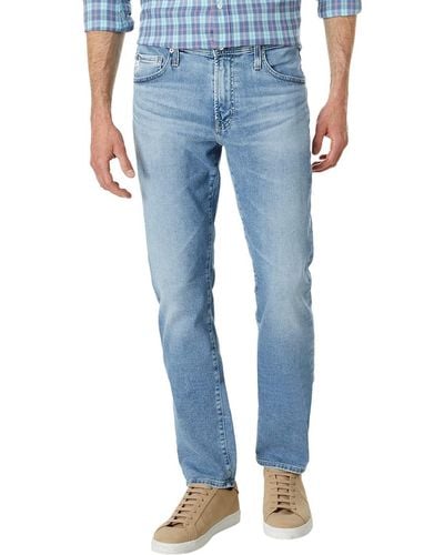 AG Jeans Everett Slim Straight Fit Jeans In Saltillo - Blue