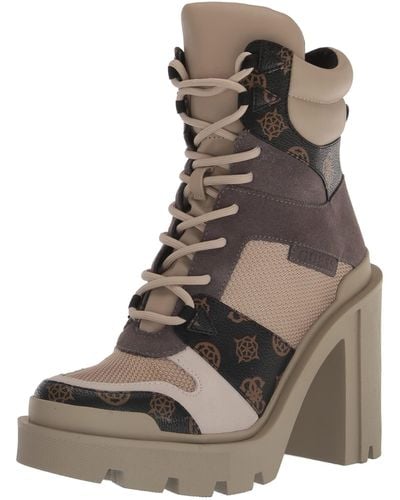 Guess Tadbit Ankle Boot - Brown