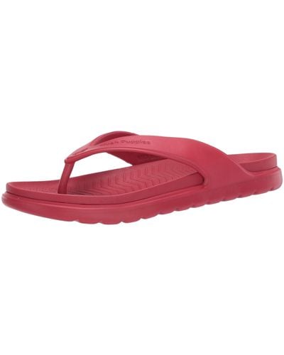 Hush Puppies Bouncers Toepost Sandal - Red