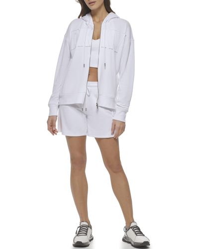 DKNY Sport Pullover Sweatshirt - White