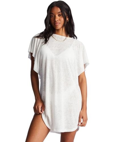 Billabong Out For Waves Cover-up Dress White