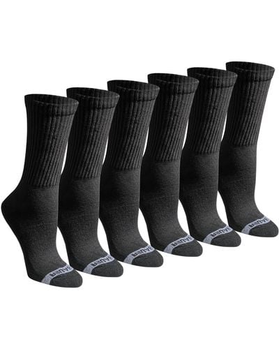 Eddie Bauer Dura Dri Moisture Control Crew Socks Multipack - Black