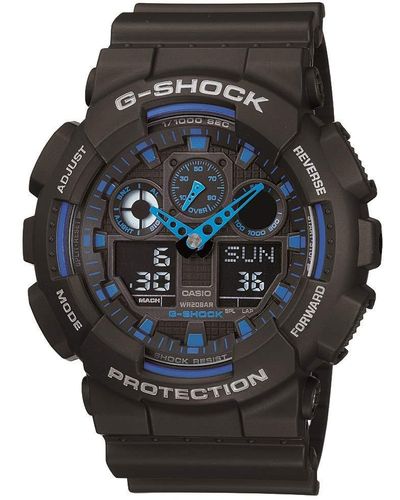 G-Shock G Xl Series Quartz Watch Strap - Blue
