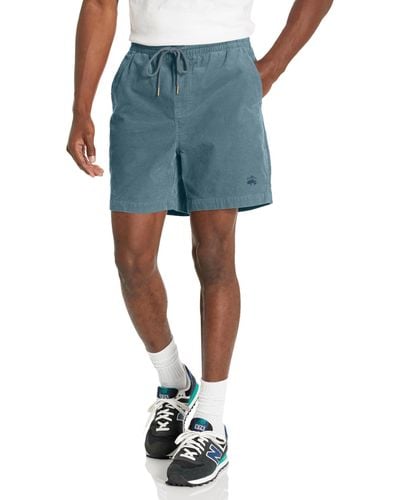 Brooks Brothers Friday Stretch Cotton Corduroy Shorts - Blue