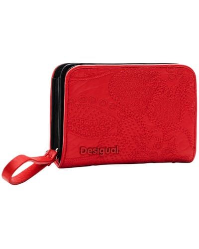 Desigual Accessories Pu Small Wallets - Red