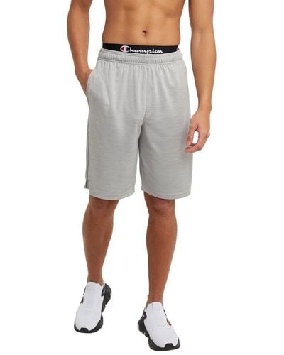 Champion Mens 10" Core Training Athletic Shorts - Gray