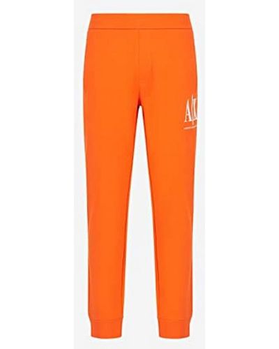 Emporio Armani A | X Armani Exchange Icon Fleece Jogger - Orange