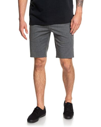 Quiksilver New Everyday Union Stretch Casual Shorts - Gray