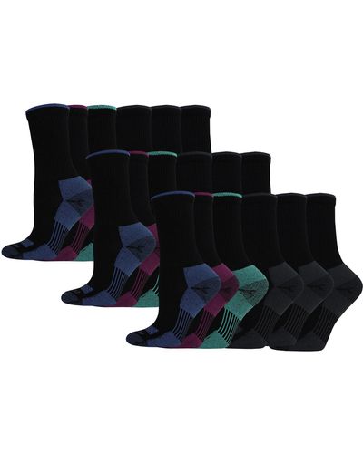 Dickies Dritech Advanced Moisture Wicking Crew Socks - Black