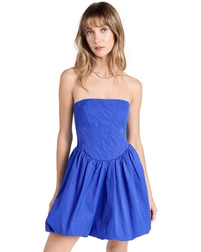 Amanda Uprichard Pompeo Dress Cobat - Blue