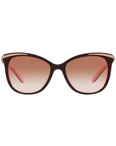 Ralph By Ralph Lauren Ra5203 Cat Eye Sunglasses - Black