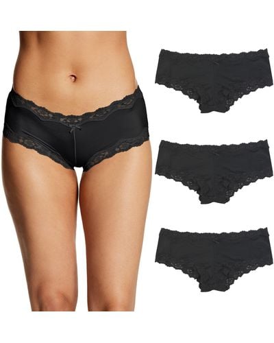 Leonisa Mid-rise Sheer Lace Cheeky Panty
