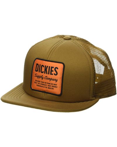 Dickies Supply Company Trucker Hat Brown - Green