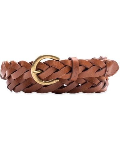 Levi's Casual Braided Belt - Brown