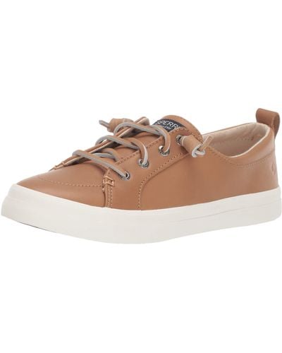 Sperry Top-Sider Sperry S Crest Vibe Leather Sneaker - Brown