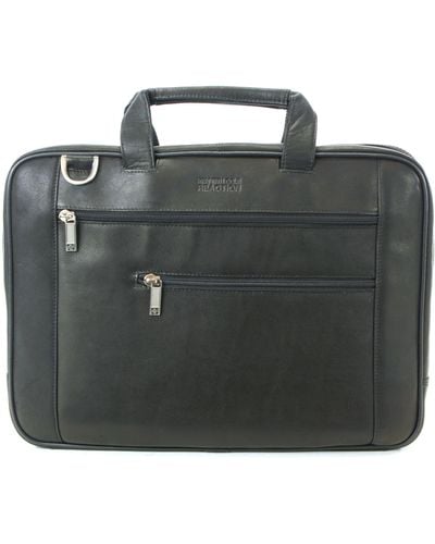 Kenneth Cole Reaction Luggage Double Play Brief - Black