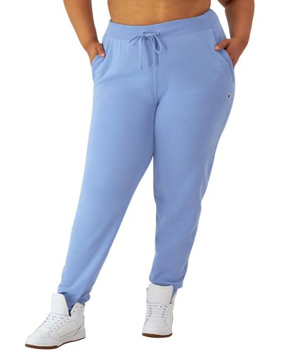 Champion , Powerblend, Fleece, Warm And Comfortable Sweatpants For , 29" - Blue