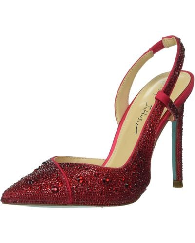 Betsey Johnson Sb-rocky Pump - Red