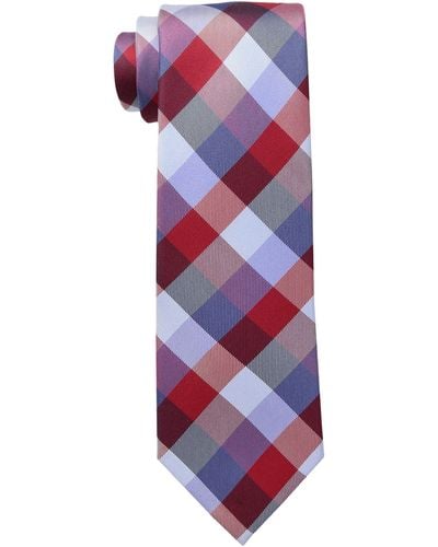 Tommy Hilfiger Mens Buffalo Tartan Neckties - Multicolor