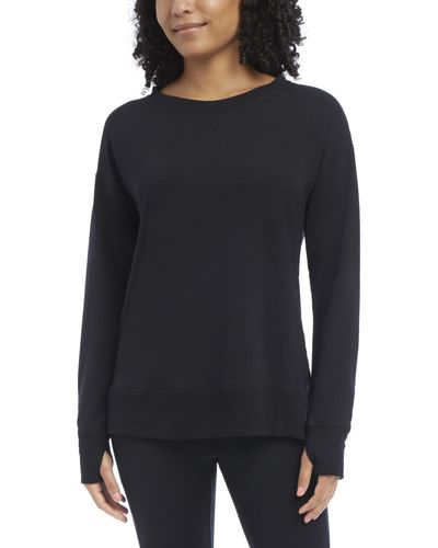 Jockey Side Slit Sweatshirt Deep Black