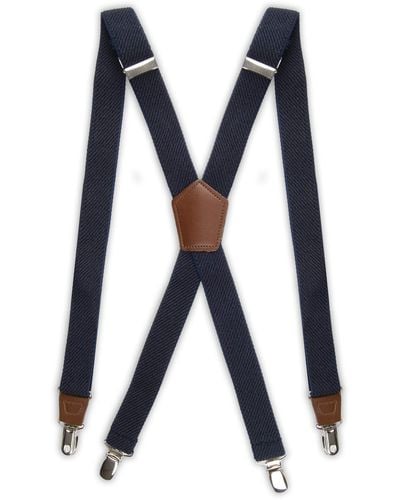Dockers Solid X-back Suspender - Blue