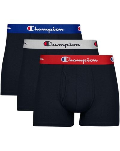 5-Pack Champion Men's Elite X-Temp Double Dry Technology Boxer Briefs  Underwear