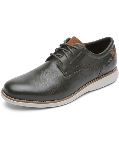 Rockport Garett Plain Toe Oxford - Black