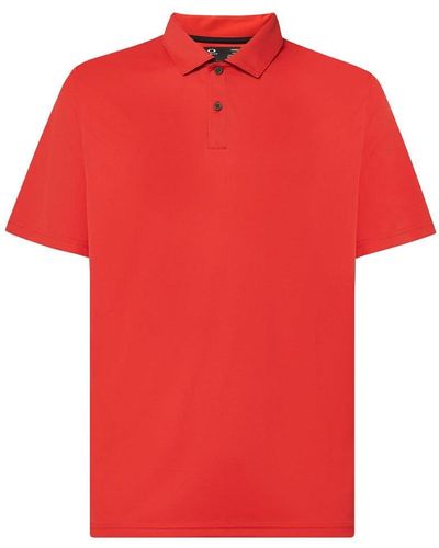 Oakley Divisional Ultraviolet Ii Polo - Red