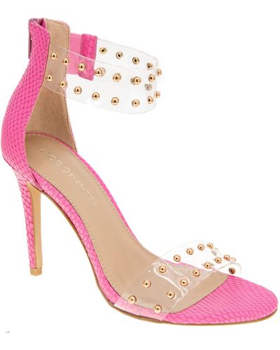 BCBGeneration Glam Heeled Sandal - Pink