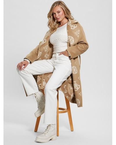 Guess Ludovica Wrap Coat - White