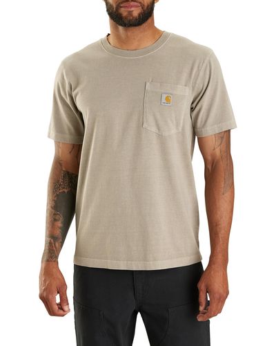 Carhartt Relaxed Fit Midweight Short-sleeve Garment Dyed Pocket T-shirt - Multicolor