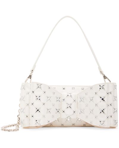 Betsey Johnson Tie The Knot Bag - White