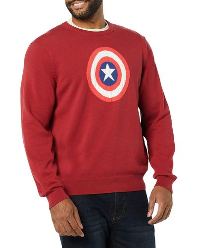 Amazon Essentials Disney Star Wars Crew Sweaters Pullover - Rot