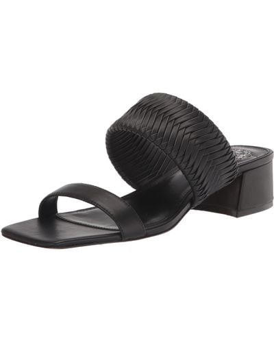Vince Camuto Footwear Shamira Woven Sandal Heeled - Black