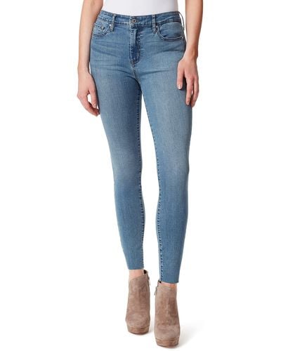 Jessica Simpson Size Adored Curvy High Rise Skinny Jean - Blue