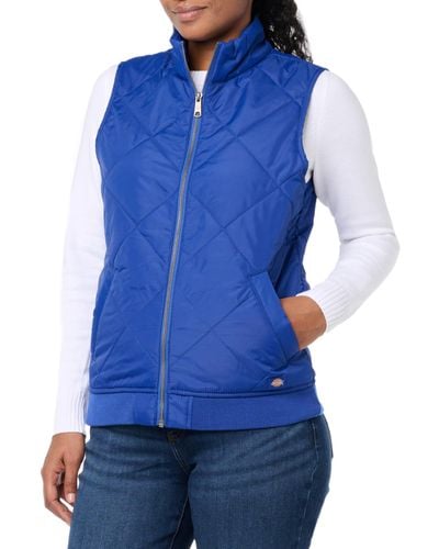 Dickies Quilted Vest - Blue
