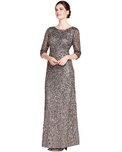 Adrianna Papell Gown - Gray
