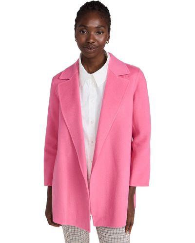 Theory Clairene Coat - Pink