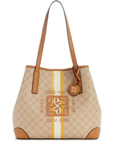 Nine West Delaine 2 In 1 Tote - Natural