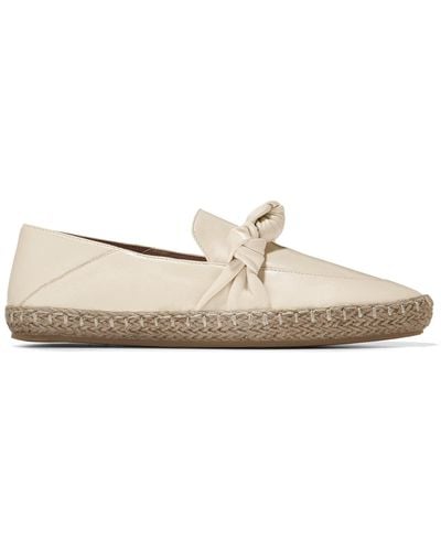 Cole Haan Cloudfeel Knotted Espadrille Loafer - White