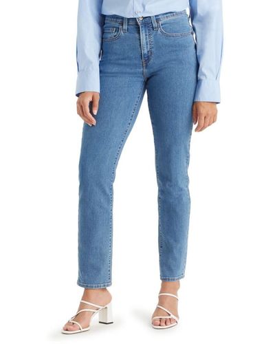 Levi's S 724 High Rise Straight - Blue