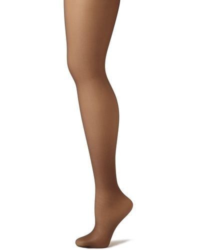 Hanes Silk Reflections Non-control Top Pantyhose Sheer Toe 715-multiple Packs Available - Black